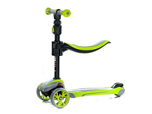 Самокат трехколесный Moby D3  зеленый