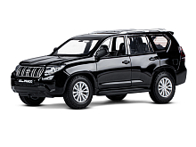Машина АВТОПАНОРАМА Land Cruiser Prado, 124, черный, свет, звук, вк 24,5х12,5х10,5 см
