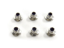 Гайка самоконтрящаяся M3 6шт для автомоделей Himoto E10