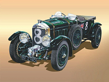 Сборная модель Автомобиль Бентли 4,5L 124