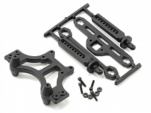 Стойки амортизаторов TEMaxx Shock Tower  Mounts черные RPM80162