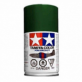 Краска Tamiya AS-1 Dark Green (IJN) полуматовая, баллончик 100 мл