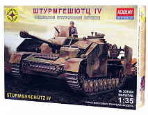 Сборная модель Танк  Штурмгешютц IV 135