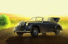 Сборная модель Admiral Кабриолет, Германский легковой автомобиль II МВ, шт