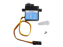 Сервомашинка 9g для планера Top RC Lightning 2100 руль, провод 150мм
