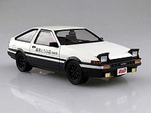 Сборная модель AOSHIMA Toyota Trueno AE86 Takumi Fujiwara Comics Vol1 Ver