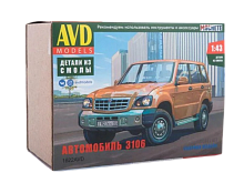 Сборная модель AVD Автомобиль 3106, 143