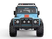 Радиоуправляемый краулер MJX Hyper Go H8H Refreshed Edition голубой Brushless 4WD 24G LED 18