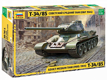 Сборная модель ZVEZDA Советский средний танк Т3485, 135