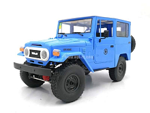 Радиоуправляемая автомодель WPL Toyota FJ40 голубая 4WD 24G 116 KIT