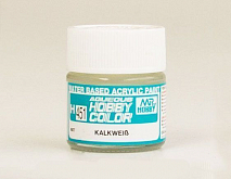 Краска акрил для пластика тм MRHOBBY 10мл CHALKY WHITE