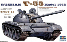 Сборная модель Танк T55 135