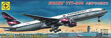 Сборная модель Боинг 777-200 Аэрофлот. 1/300