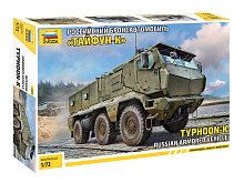 Сборная модель ZVEZDA Российский бронеавтомобиль ТайфунК, 172
