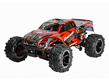 Радиоуправляемый монстр Remo Hobby Dinosaurs Master Brushless UPGRADE PLUS красный 4WD 24G 18 RTR