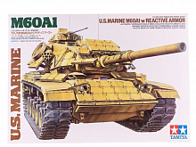 Сборная модель Амертанк М60А1 wREACTIVE ARMOR и 2 фиг135