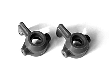 Капролоновые поворотные кулаки для Remo Hobby 116, черные, тюнинг  2 шт