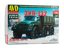 Сборная модель AVD Вездеход ЗИЛ132, 143