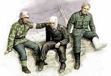 Сборная модель Фигуры “Билет домой”, Немецкие солдаты, 19411943 г 135