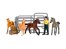 Игрушки фигурки MASAI MARA ММ205031 в наборе серии На ферме, 8 пр