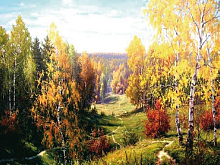 Картина по номерам 40х50 ПРИЩЕПА БАБЬЕ ЛЕТО 24 цвета