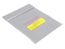 Специальный мешок для зарядки и хранения LiPo аккумуляторов Lipo Bag GTPower 25x33 см большой