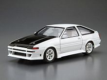 Сборная модель AOSHIMA Toyota Trueno AE86 Car Boutique Club