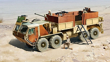 Сборная модель Автомобиль M985 HEMTT Gun Truck 135
