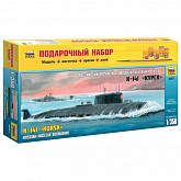 Сборная модель Подводная лодка К141 Курск 1350 ПН