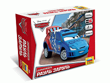 Сборная модель ZVEZDA Тачки Рауль Заруль, 143