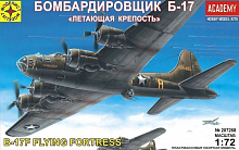 Сборная модель Бомбардировщик Б17 Летающая крепость 172