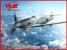 Сборная модель Немецкий истребитель Bf109F4R6 148
