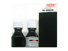Краска АКАН металлик Чернёная сталь старая, потертая, 10 мл