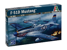 Сборная модель ITALERI 0086ИТ Самолет F51D Mustang, 172