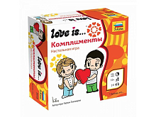 Настольная игра ZVEZDA Love is … Комплименты, семейная
