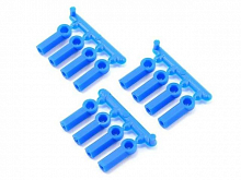 Шаровые наконечники Heavy Duty Rod Ends синие RPM73375