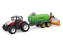 РУ фермерский трактор Korody с цистерной поливалкой, широкие колеса 124 24G 6CH RTR