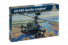 Сборная модель Вертолёт AH64A APACHE 172, шт