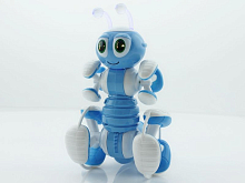 Радиоуправляемый роботмуравей трансформируемый, звук, свет, танцы синий