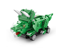 Радиоуправляемый конструктор CaDA Мир динозавров Трицератопс 317 деталей