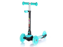 Самокат трехколесный Jet голубой