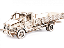 Деревянный конструктор Lemmo Грузовик Гефест, 186 деталей
