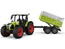 Радиоуправляемый трактор с прицепом Double Eagle CLAAS ARION 660 124 24G RTR