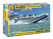 Сборная модель ZVEZDA Российский самолетамфибия Бе200ЧС, 1144