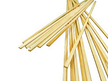 Деревянные рейки 1,5х3 мм, длина 300 мм, сосна, 30 шт