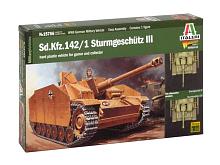 Сборная модель ITALERI 15756ИТ САМОХОДКА Sd Kfz 1421 STURMGESCHÜTZ III, 156