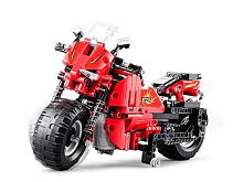Радиоуправляемый конструктор CaDA deTech гоночный мотоцикл 484 детали
