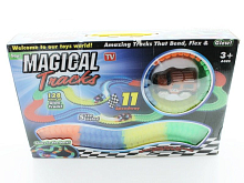 Трек гибкий Magic Tracks Светится в темноте, 128 деталей