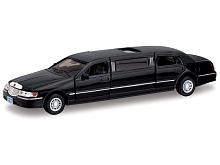 Машина Kinsmart Lincoln Town Car Stretch Limousine инерция 16шт 138 бк