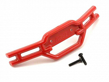 Передний бампер красный Front Bumper Red 116 ERevo
